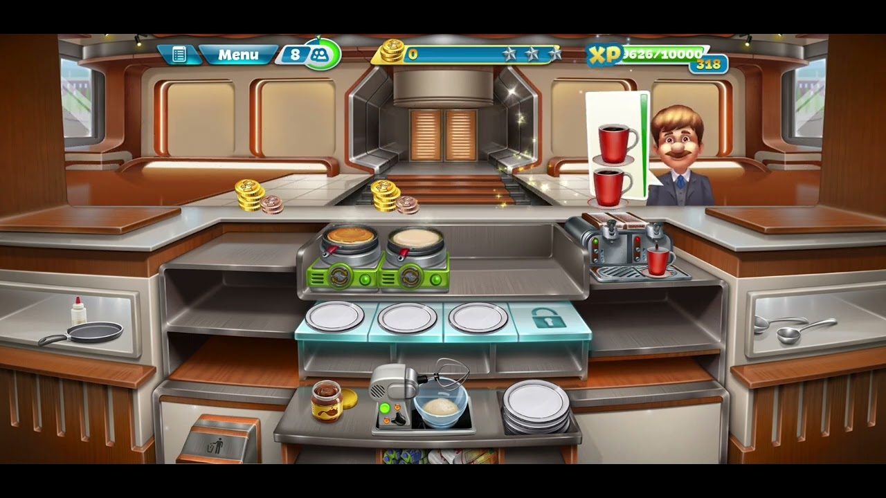 Cooking Fever new restaurant "The Flipping Pancake", level 2