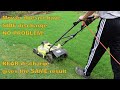 Corded RYOBI 16 inch Mower. How to add discharge mode
