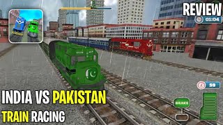 India vs Pakistan Train Racing - gameplay review - with (Android) - Techzdude screenshot 4
