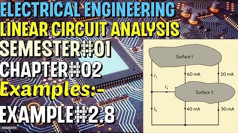 Linear Circuit Analysis | Chapter#02 | Example#2.8 | Basic Engineering Circuit Analysis
