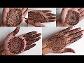 Top 5 mandala henna designs in 5 minutes  simple easy mehendi designs 2019
