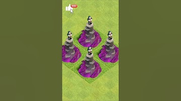 Wizard Tower Level 1 & Max Level😍