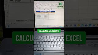 Calculate Age in Excel using INT + YEARFRAC formula in seconds!