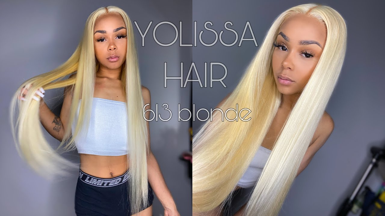 7. Malaysian 613 Blonde Hair Full Lace Wig - wide 7