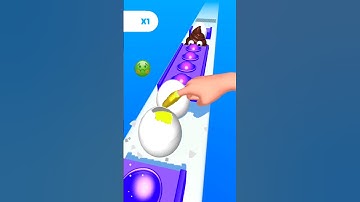 Pop Run 3d 🌀💠- Satisfying Android || mobile games #shorts #games #lynxyt #poprun3d
