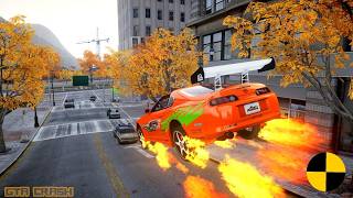 GTA 4 CRASH TESTING REAL CAR 818