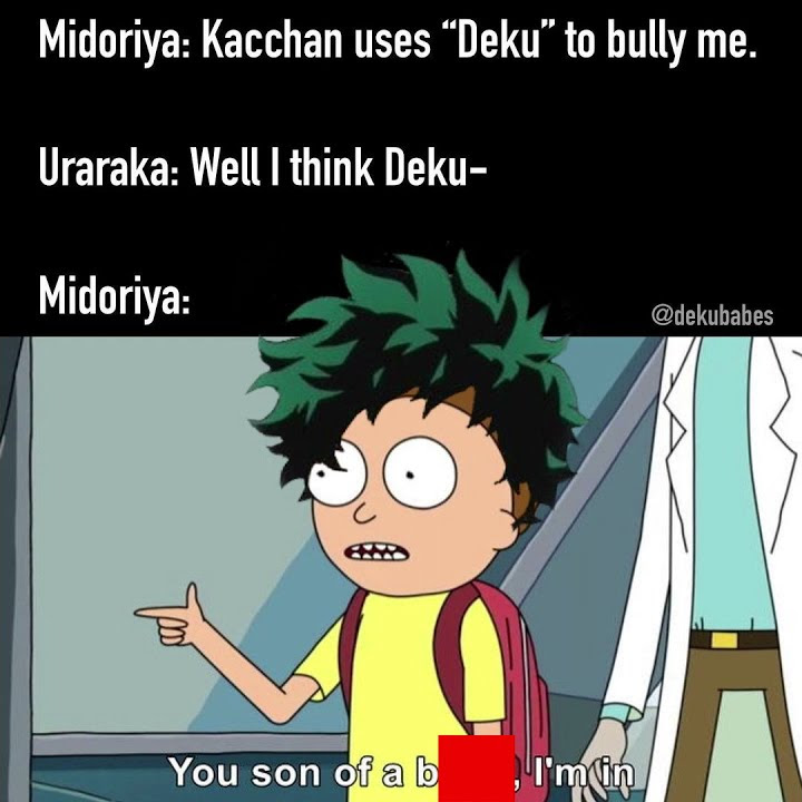 'I'M IN' My Hero Academia “Baku No Hero Academia” - BNHA / MHA Meme Dub #short