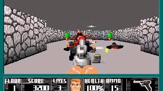 Wolfenstein 3D - (Return to Castle Wolfenstein) - Episode 3 - Floor 1