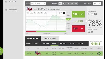 Auto Binary Signals (Perfect Match) Video 1 Live Trading - May 25th 2017