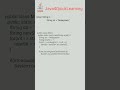 Check The Given String Is Palindrome or not in java || Interview Questions || #Java4QuickLearning