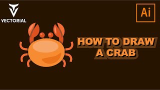 How to Draw a Crab in adobe illustrator screenshot 3