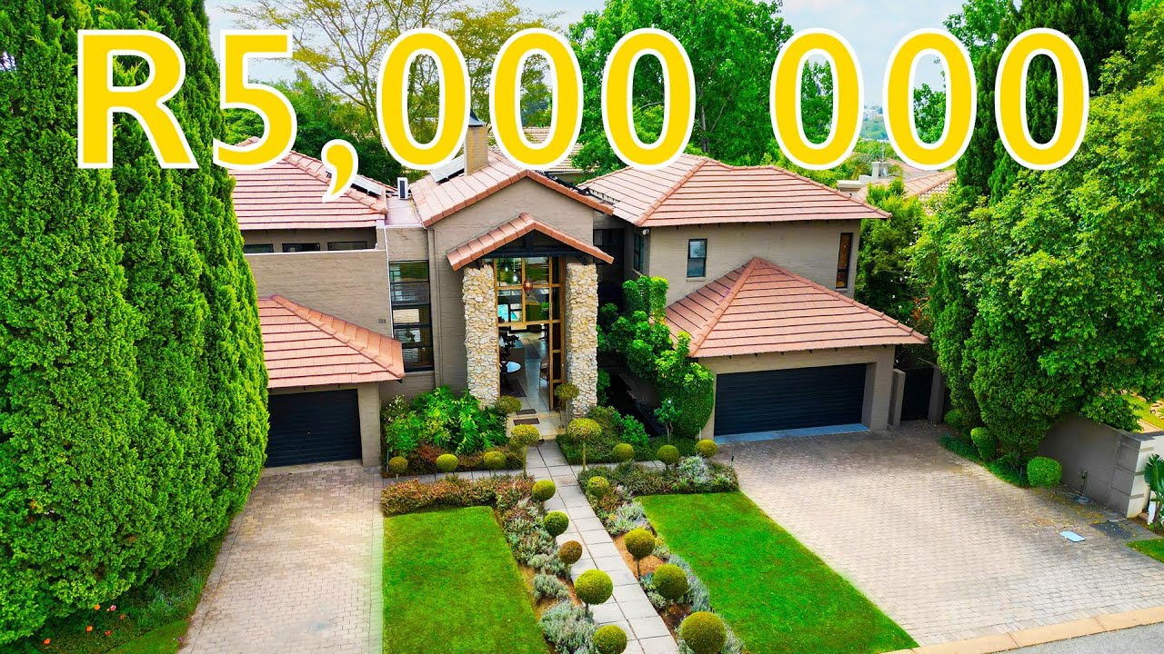 Внутри дома стоимостью 5 000 000 рандов в Йоханнесбурге, Южная Африка