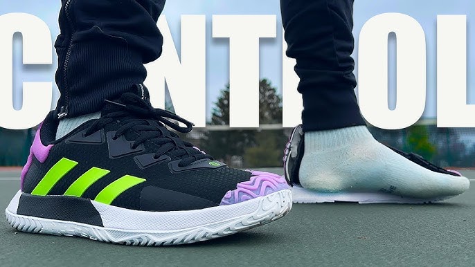 A closer look at the adidas CourtJam Control Tennis shoes! (great