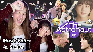 THE ASTRONAUT by JIN is so WHOLESOME | Music Video &amp; Live Reaction