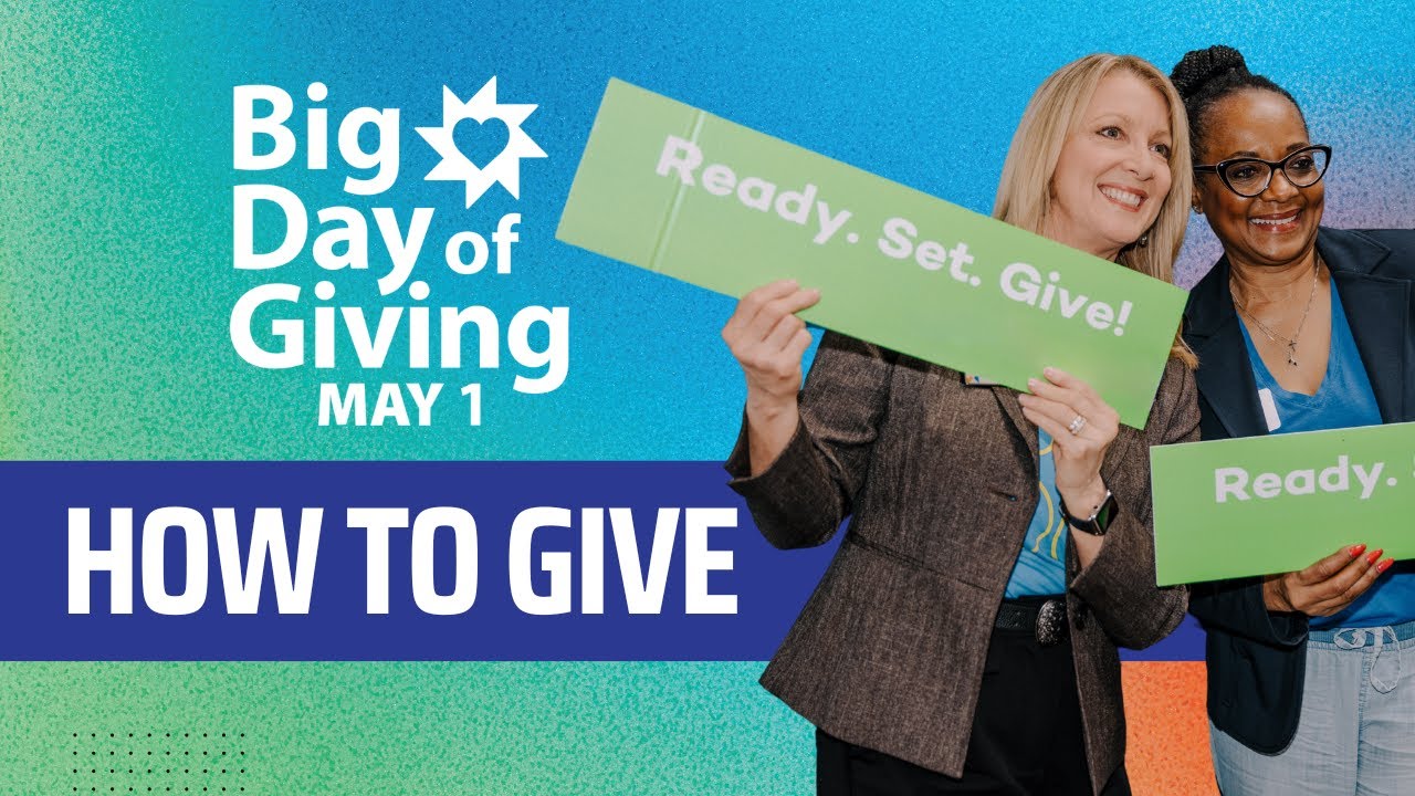 How to give during Big Day of Giving 2025