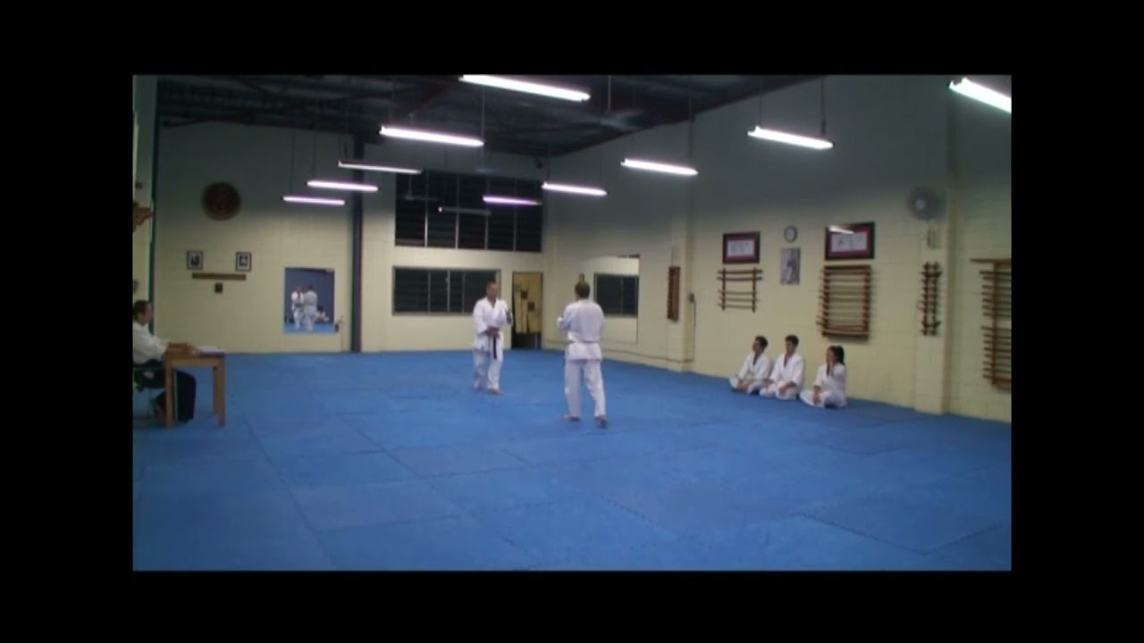 Richard Sensei 5th dan grading 25th March 2011