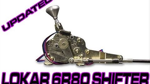 Lokar 6R80 shifter