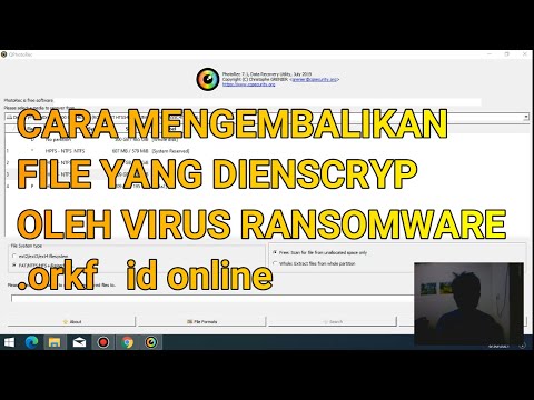 Video: Cara Menjalankan Program Pemulihan Fail