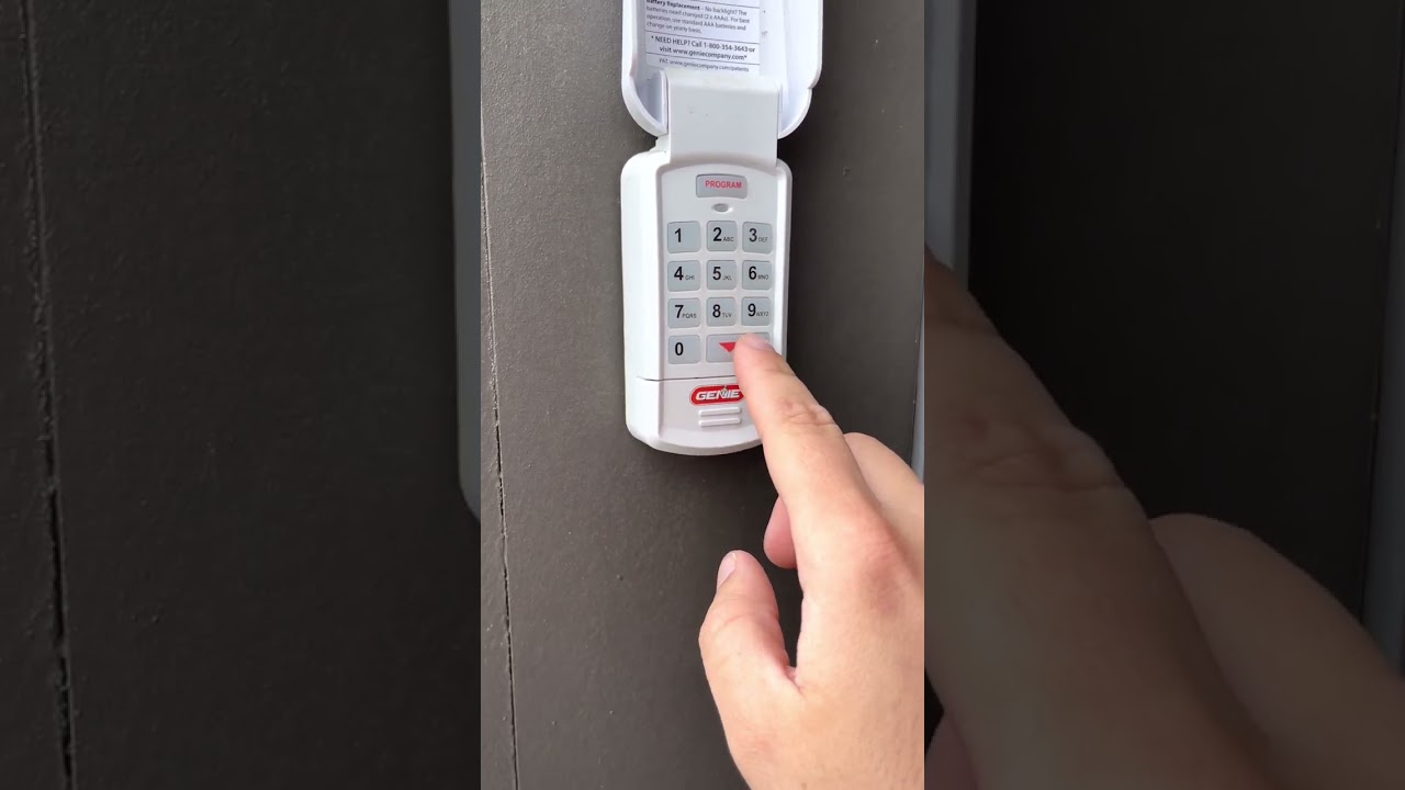 (Honest Review) Genie Garage Door Opener Keypad