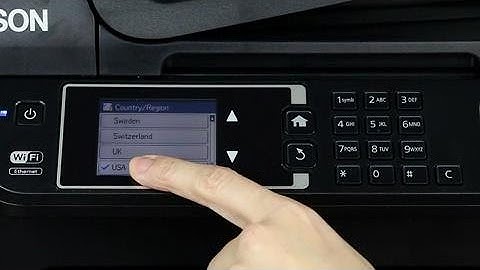 Epson WorkForce WF-2660 | How to Set Up Your Printer