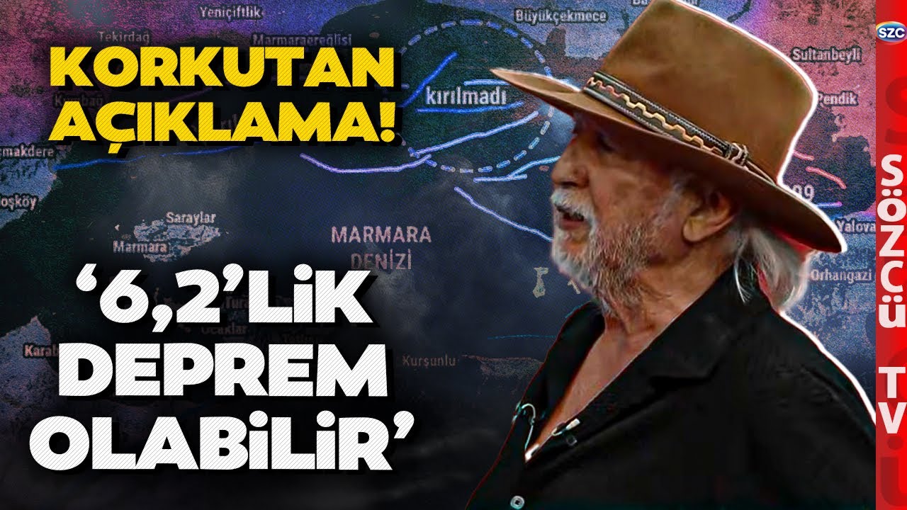 'Aynı Bölgede Deprem Olabilir' O İlçeler Tehlike Altında! Şener Üşümezsoy Haritada Anlattı