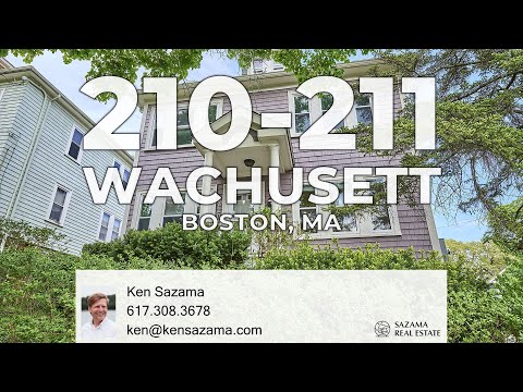 210-211 Wachusett Street 1, Boston, MA home video tour