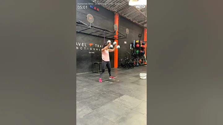 Katherine Ortiz 23.2 Human fitness Scaled (Team Pri)