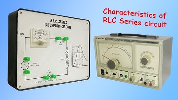 RLC Series Circuit experiment | Acceptor Circuit Practical