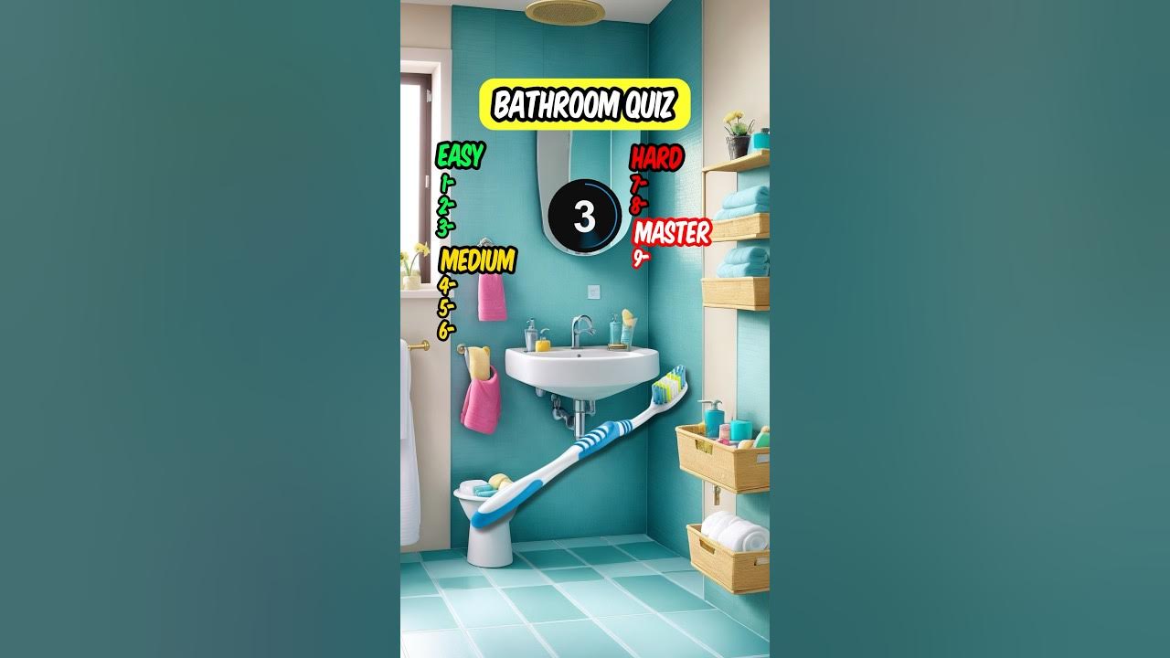Bathroom Quiz! Can you name these items? quiz trivia YouTube