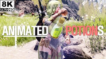 SKYRIM MOD I Animated Potions