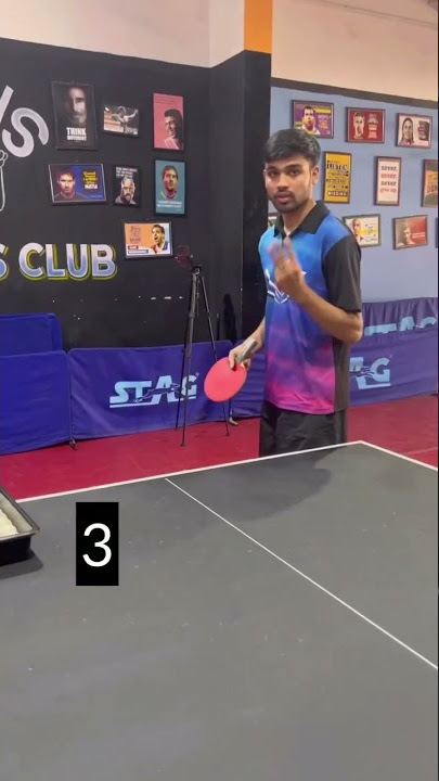 Berlatih Servis Side Spin Panjang Bola Super Muter