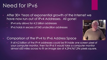 NTEC 103 Module 5 Lecture Video - IPv6 Addressing