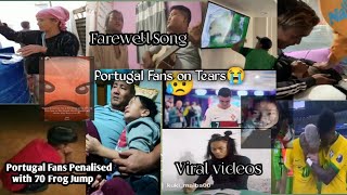 Portugal Fans on Tears 😭|| Funny Viral Videos 😀