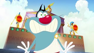 Oggy and the Cockroaches - Oggyโs 12 Labors (S05E64) BEST CARTOON COLLECTION | New Episodes in HD
