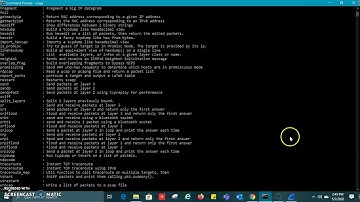 Creating Packets with Scapy