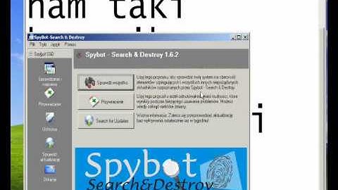 [Poradnik] Spybot Search & Destroy