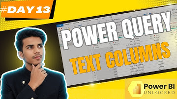 Power Query Text Cleanup: Split, Merge, Trim & Clean in Power BI (DAY 13) #datamindsacademy