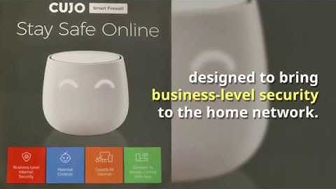 CUJO Smart Firewall Review Video