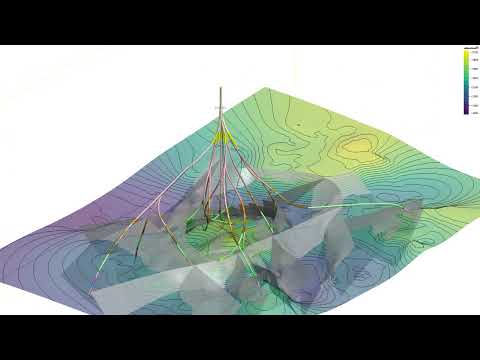 Movie Equinor Volve dataset in Leapfrog