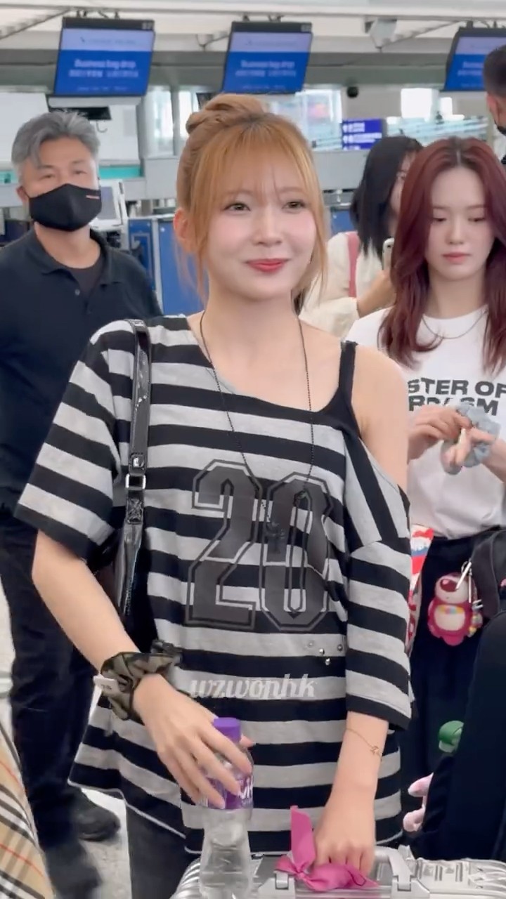 250622 NiziU Hong Kong departure (Mayuka マユカ 마유카) ニジュー