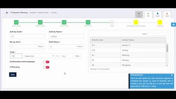 Tutorial- How to Create Activity - Scale ERP