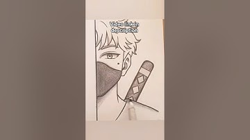 how to draw Kakashi Hatake || How to draw anime step by step || Easy drawing ideas for beginners