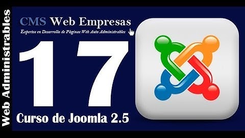 17. Parámetros de SEO en Joomla 2.5 - Optimizar URL para el Posicionamiento Web
