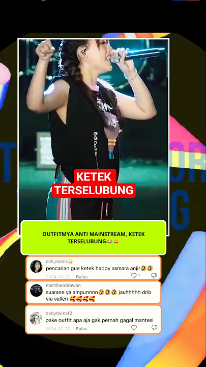 WOW HAPPY ASMARA #happyasmara #dangdut #konser #live #lagujawa #kisinan #viral #trending #music
