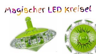 Dieser LED Kreisel dreht sich immer weiter! | geburtstagsfee.de | Produktvideo
