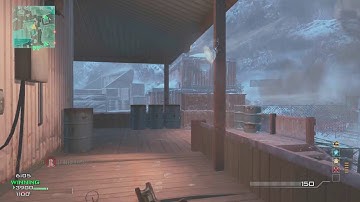 MW3: TDM on Outpost with SCAR-L + M.O.A.B