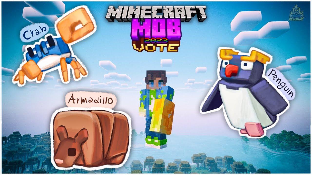 Cast Your 2023 'Minecraft' Mob Vote This Week—Crab, Armadillo, and Penguin  Details - XboxEra