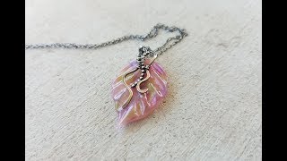 Wire Wrapping Tutorial - Spring Leaf