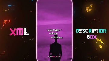 NEW HINDI SAD SONG XML 😞💔 ALIGHT MOTION NEW TREND XML BY @XRIYANEDITZ #crazy_editor_bd