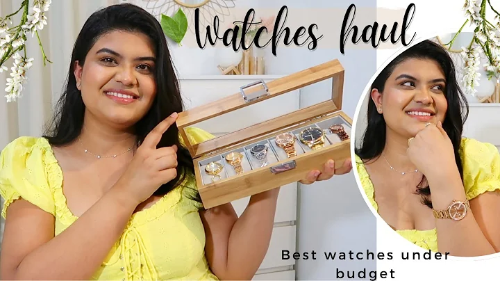 Amazon watches Haul | fossil fastrack Titan raga Tommy Hilgfiger daniel klein for women gift ideas